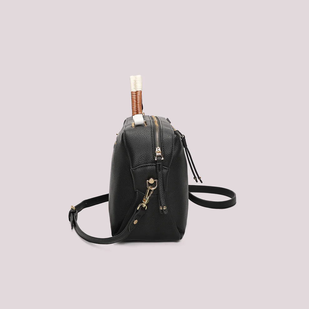 BORSA BAULETTO MIMI' MUA' NERO