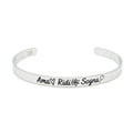 BRACCIALE RIGIDO AMA RIDI SOGNA