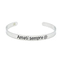 BRACCIALE RIGIDO AMATI SEMPRE
