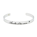 BRACCIALE RIGIDO ASCOLTA IL TUO CUORE