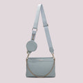 BORSA A TRACOLLA CELESTE MIMI' MUA'