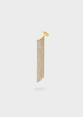 ORECCHINO EARCUFF CON FRANGE ORO/ARGENTO NALI