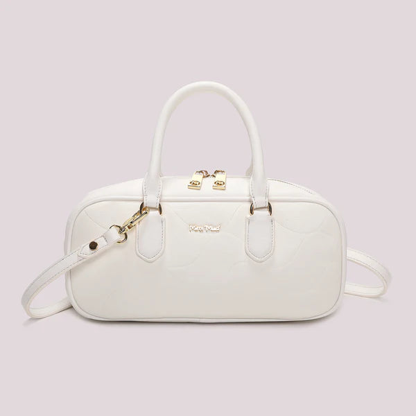 BORSA BAGUETTE COLORE BIANCO MIMI' MUA'