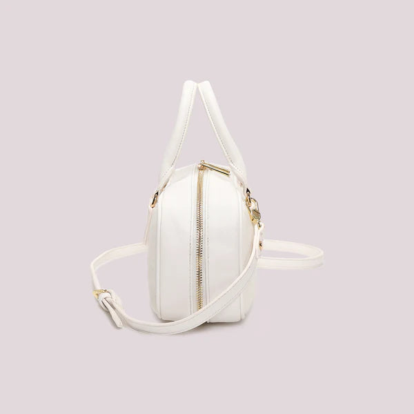 BORSA BAGUETTE COLORE BIANCO MIMI' MUA'