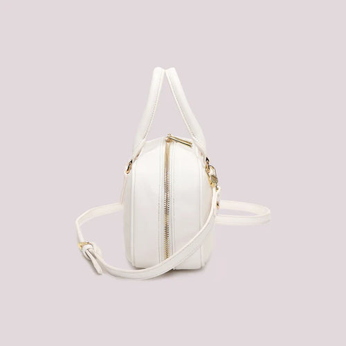 BORSA BAGUETTE COLORE BIANCO MIMI' MUA'