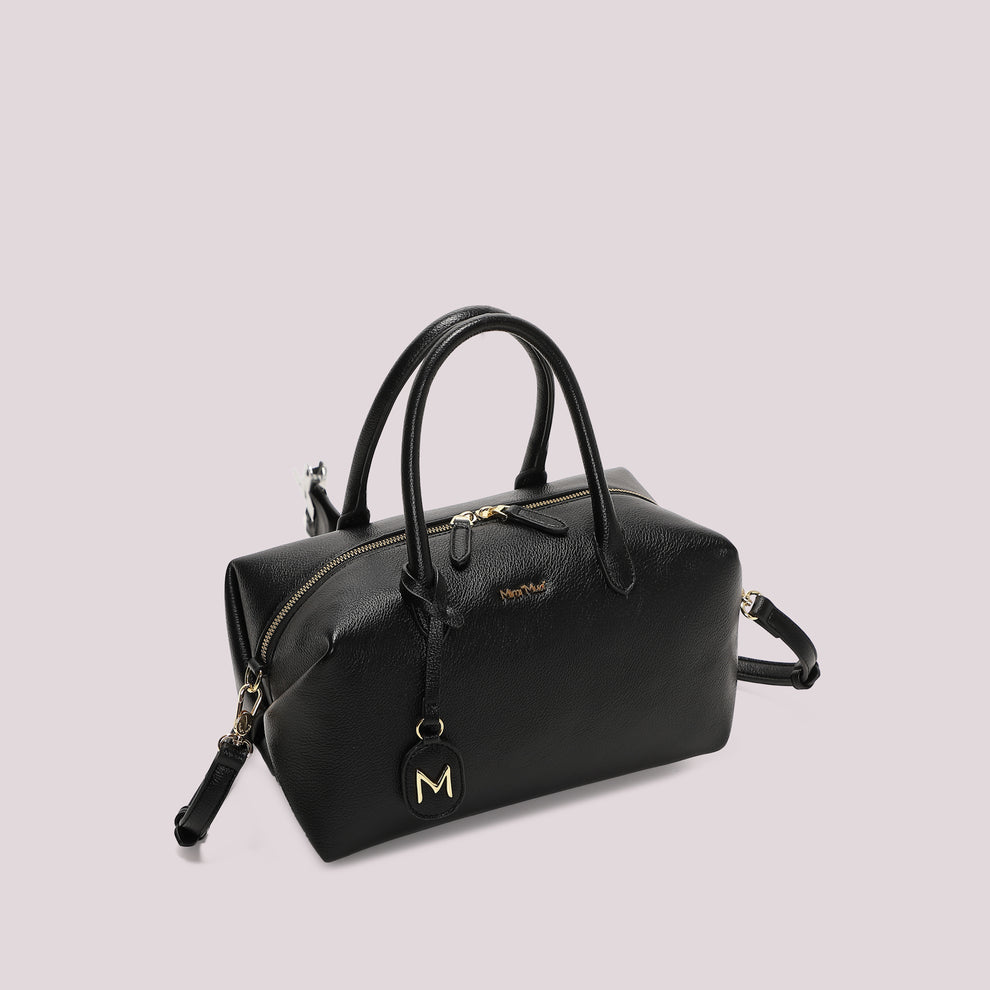 BORSA BAULETTO MEDIO NERO MIMI' MUA'