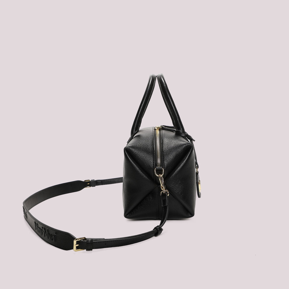 BORSA BAULETTO MEDIO NERO MIMI' MUA'
