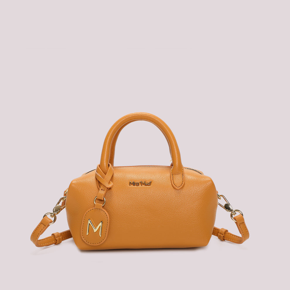 BORSA BAULETTO  MINI MIMI' MUA' COLORE OCRA
