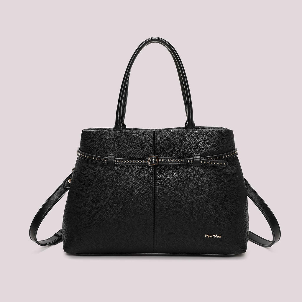 TOTE BAG  BORCHIE NERA