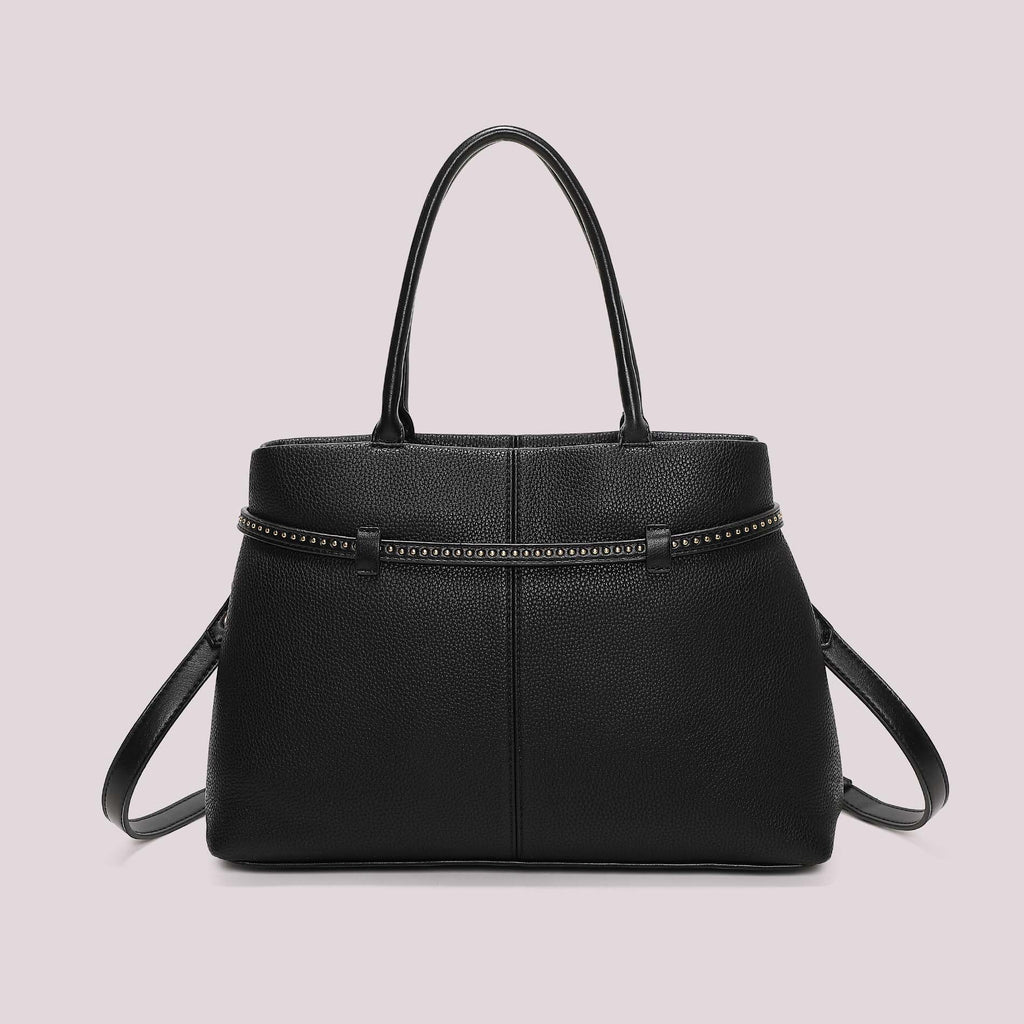 TOTE BAG  BORCHIE NERA