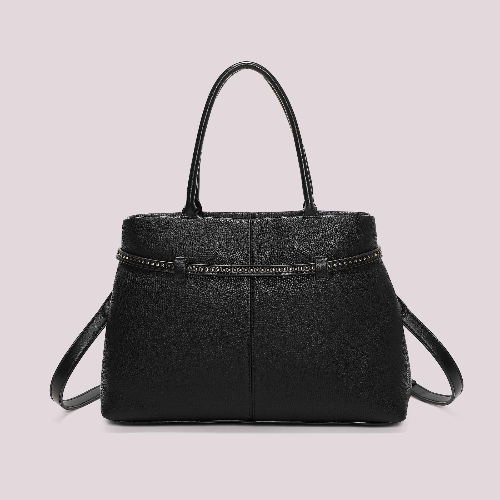 TOTE BAG  BORCHIE NERA
