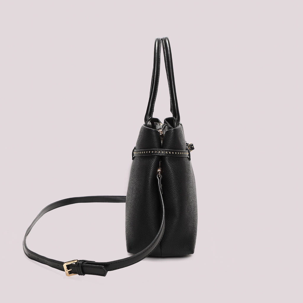 TOTE BAG  BORCHIE NERA