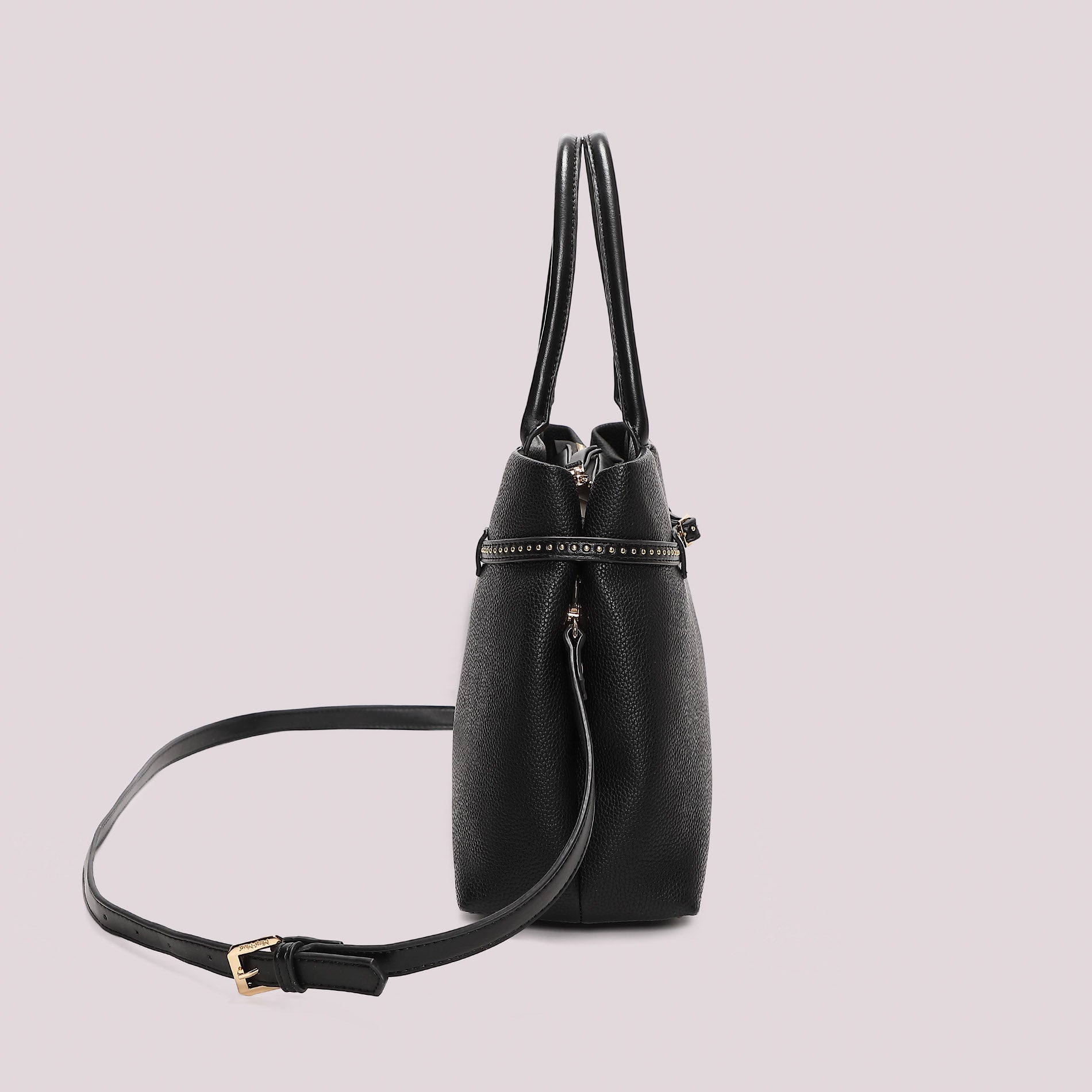 TOTE BAG  BORCHIE NERA