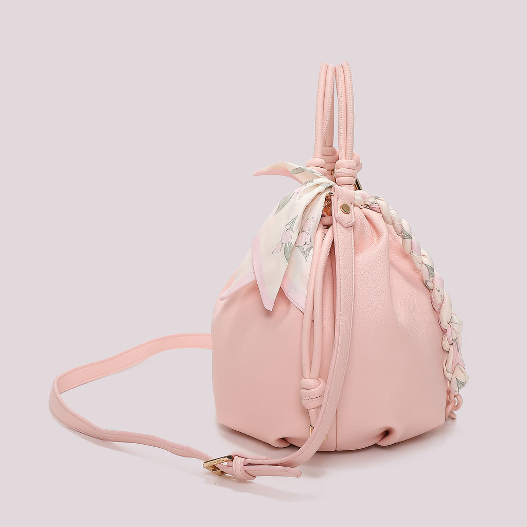 BORSA MANO/TRACOLLA ROSA