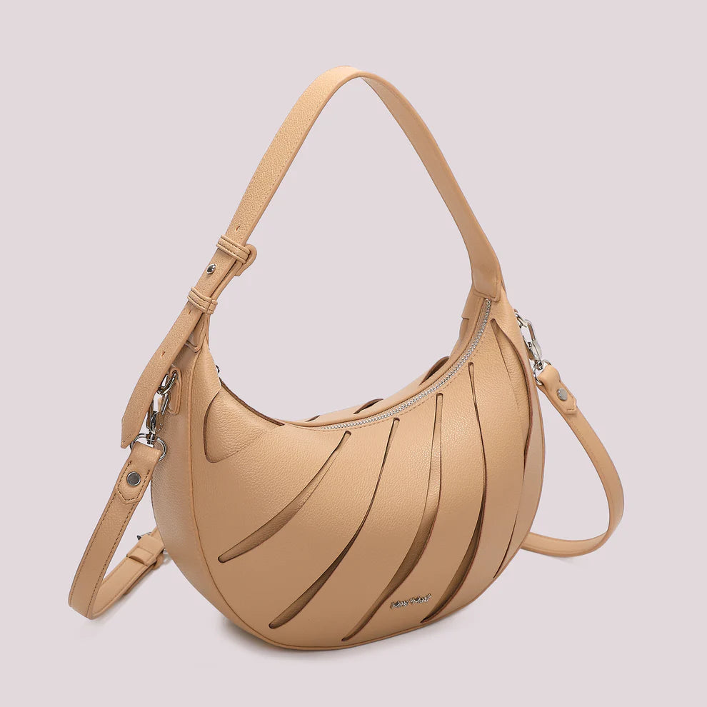 BORSA CON TAGLI DIAGONALI MIMI' MUA'