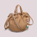 BORSA MANO/TRACOLLA TAUPE