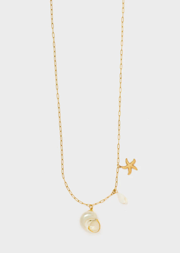 COLLANA CONCHIGLIA BIANCA NALI