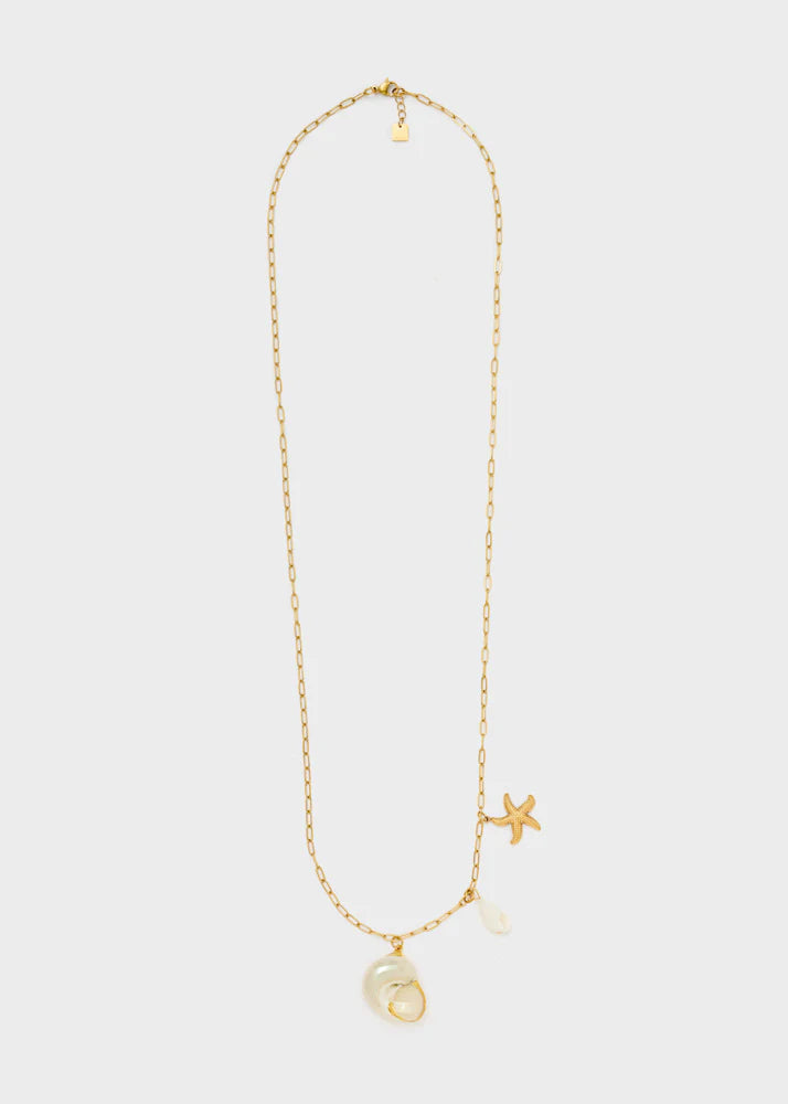 COLLANA CONCHIGLIA BIANCA NALI