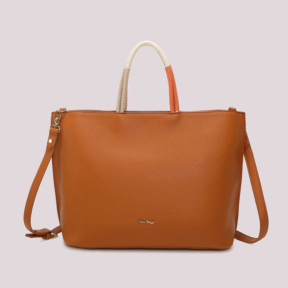 BORSA SHOPPING CON MANICO