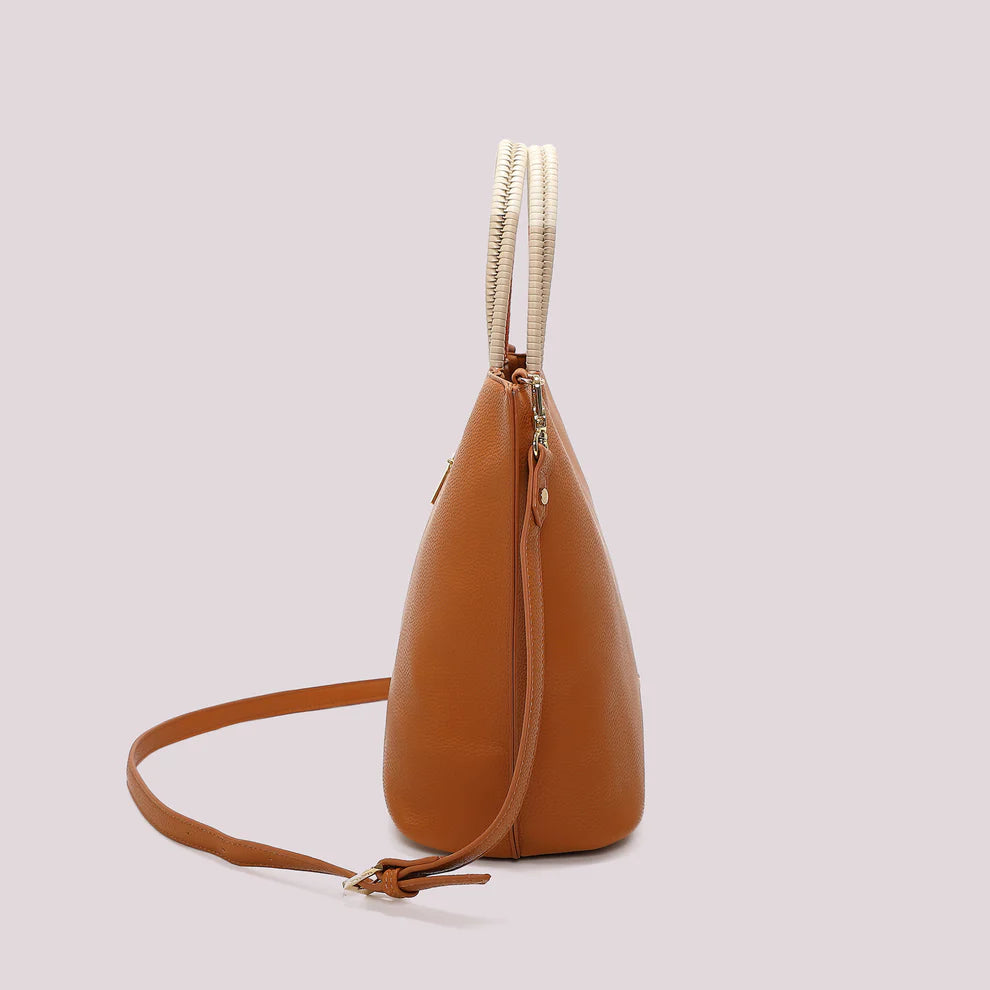 BORSA SHOPPING CON MANICO