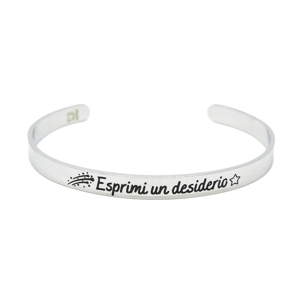 BRACCIALE RIGIDO ESPRIMI UN DESIDERIO