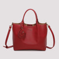 BORSA  A MANO CON CHARM FIORE