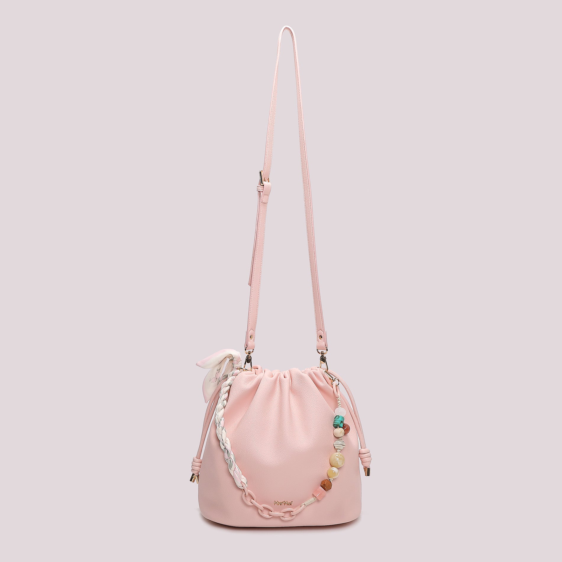 BORSA SACCO ROSA MIMI' MUA'