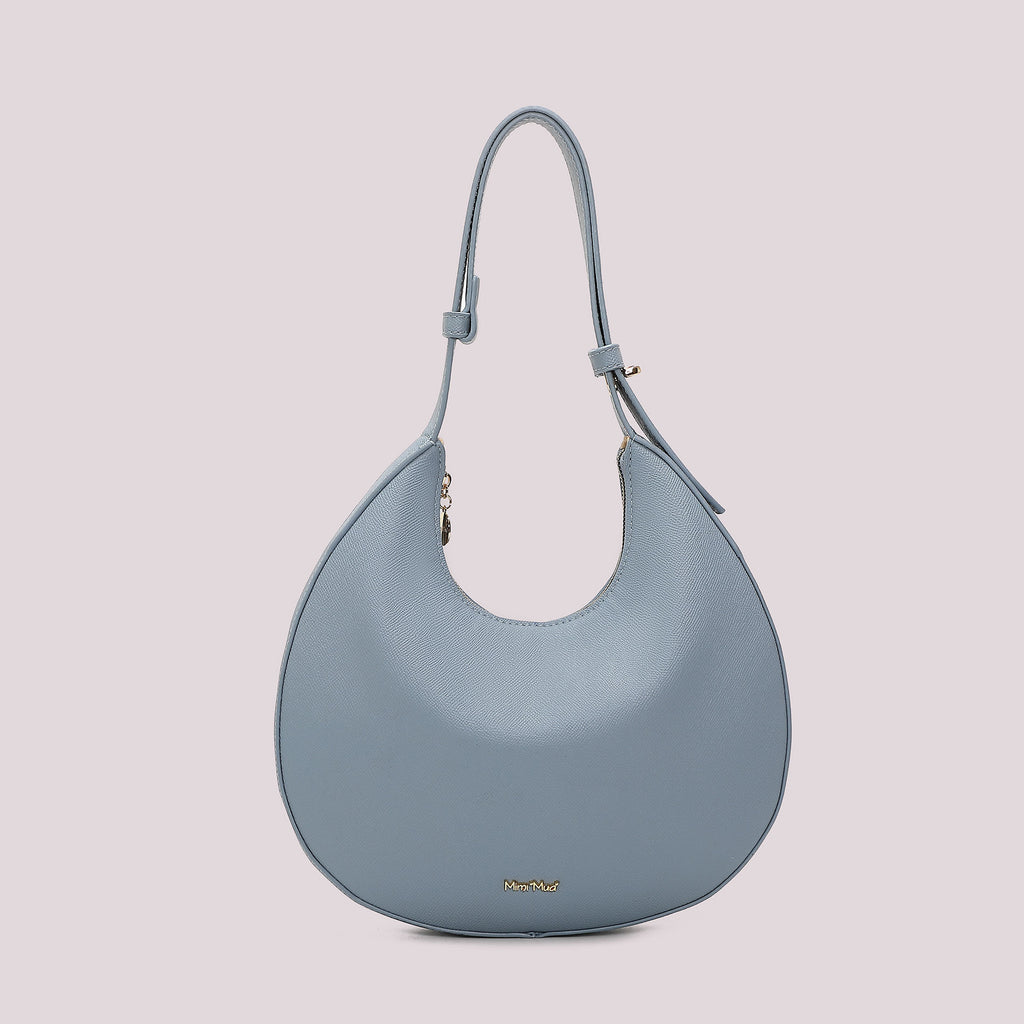 BORSA SPALLA MIMI' MUA' CELESTE