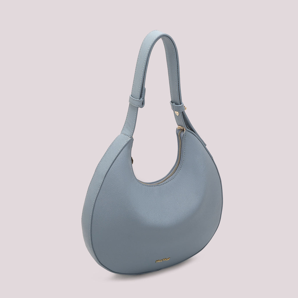 SET BORSA AZZURRA E CATENA