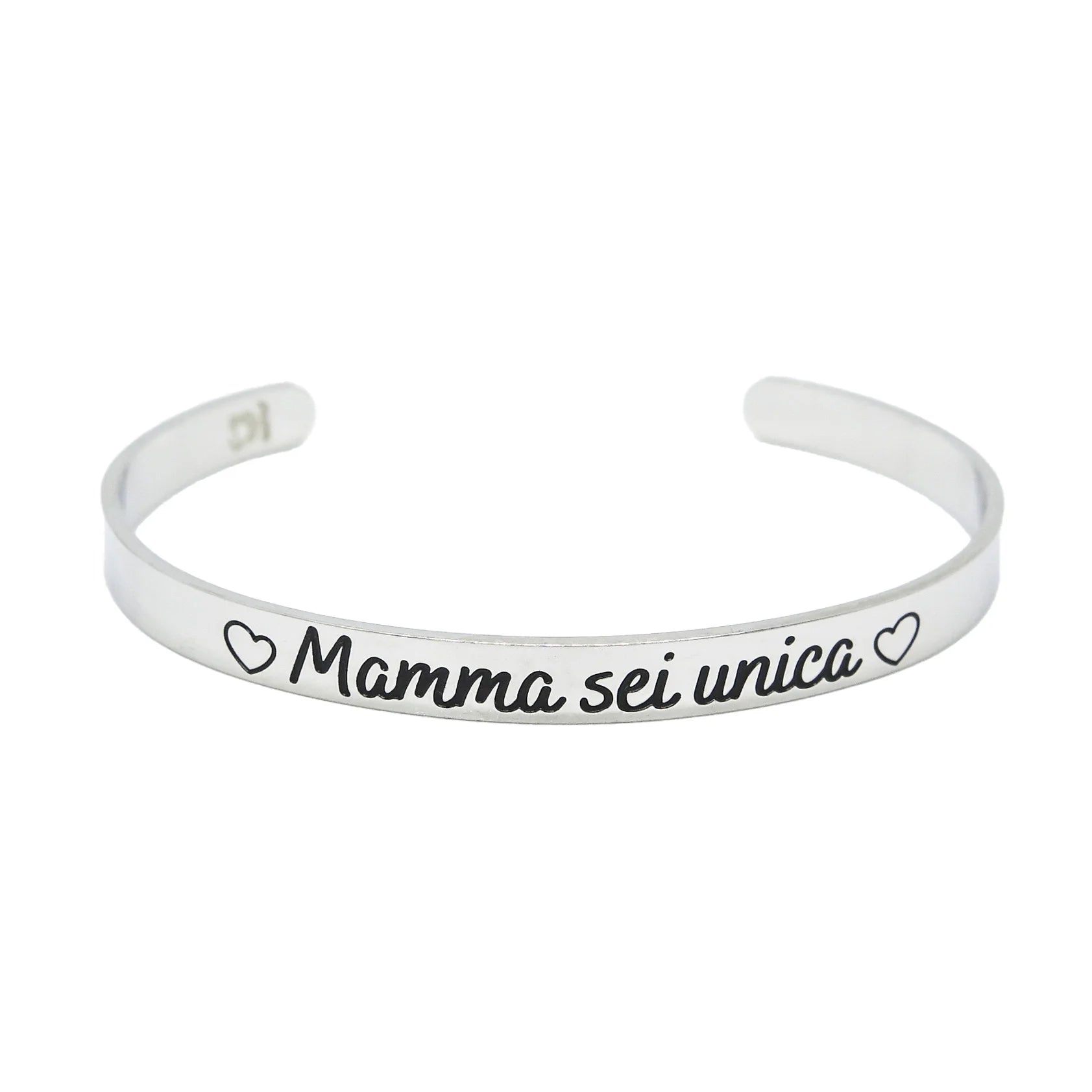 BRACCIALE RIGIDO MAMMA SEI UNICA