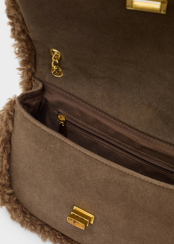 BORSA ERIN A SPALLA NALI COLORE TORTORA