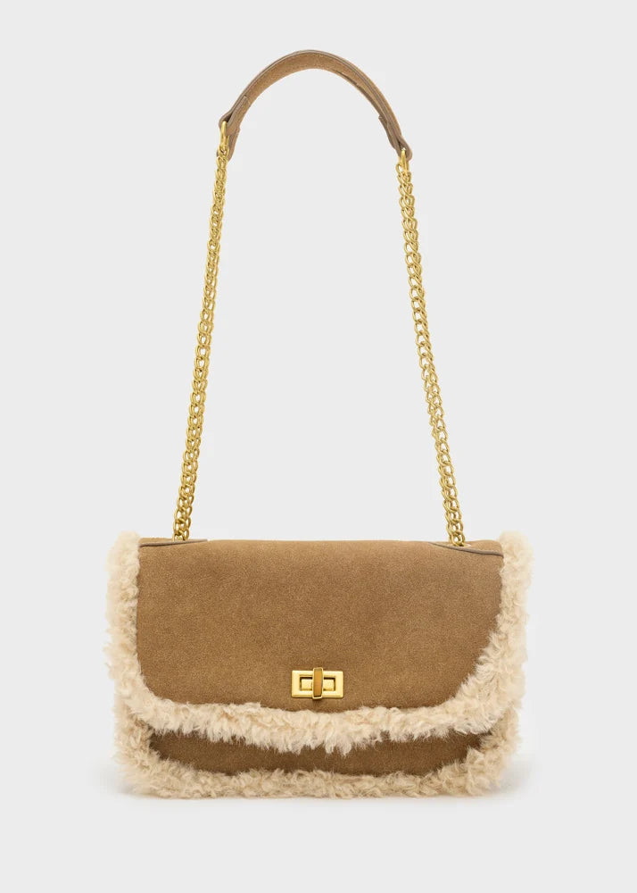 BORSA ERIN A SPALLA NALI COLORE MARRONE