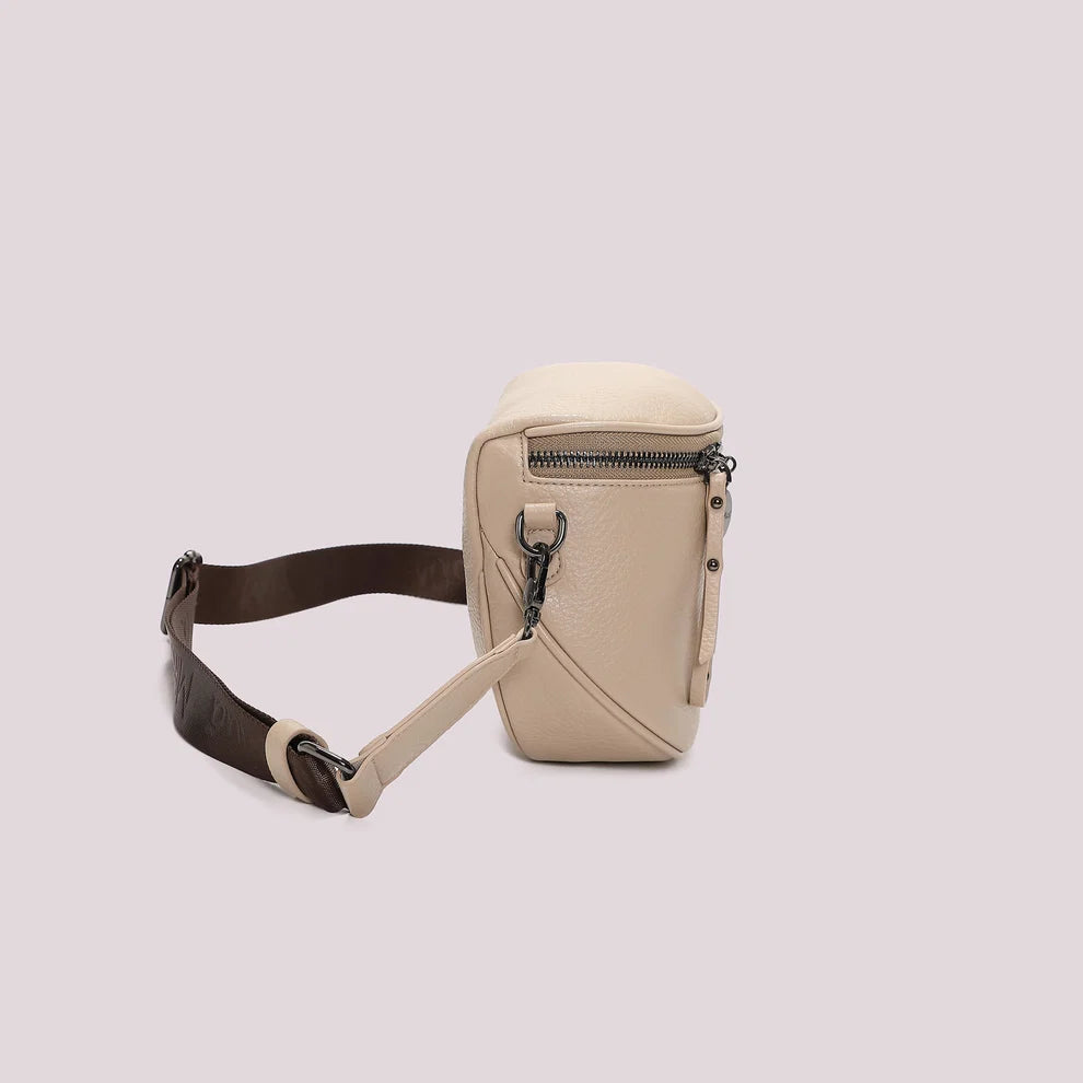 BORSA MARSUPIO  MIMI' MUA' COLORE BEIGE