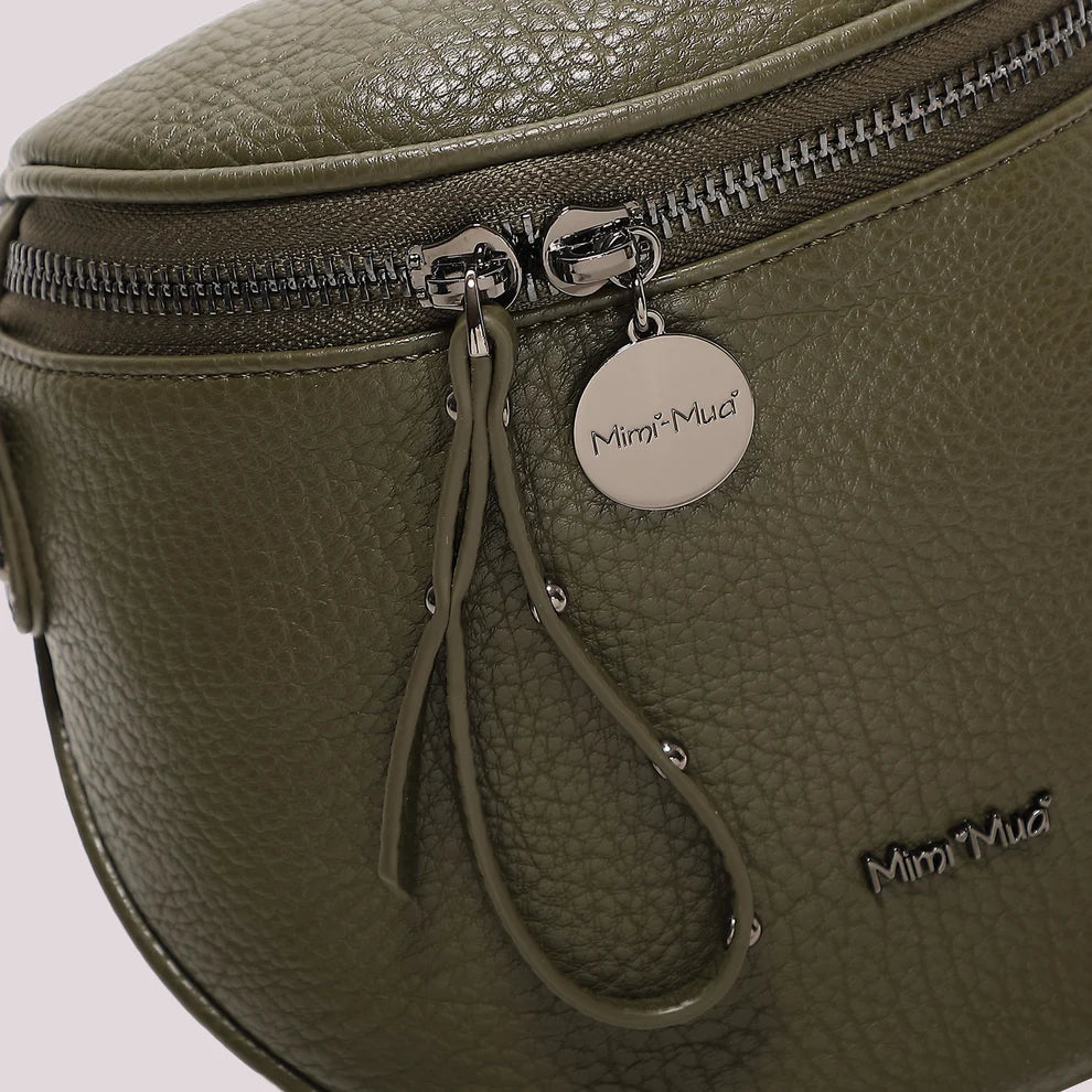 BORSA MARSUPIO CON TRACOLLA MIMI' MUA' VERDE MILITARE