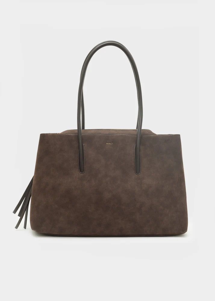 BORSA SKY A SPALLA NALI COLORE MARRONE