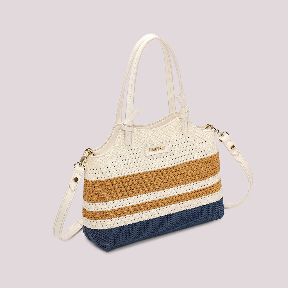 BORSA A MANO IN MAGLIA MIMI' MUA'
