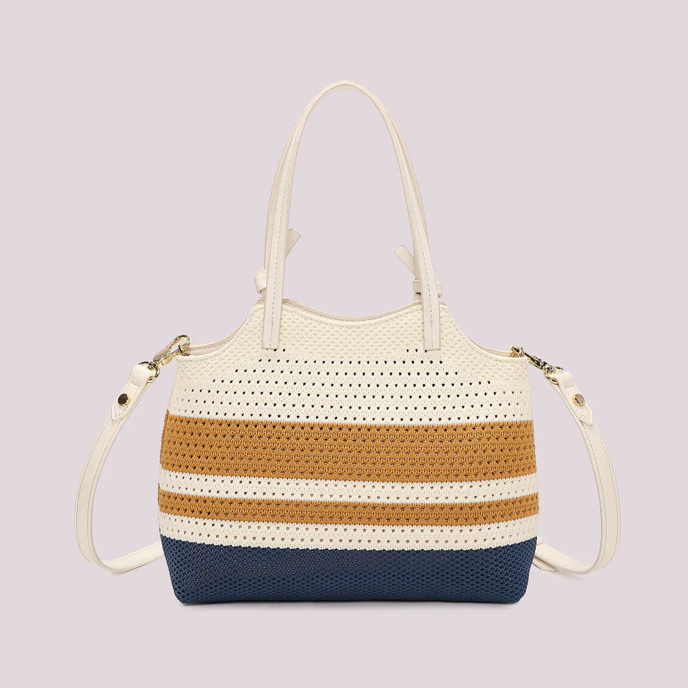 BORSA A MANO IN MAGLIA MIMI' MUA'