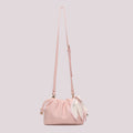 BORSA A TRACOLLA CON FOULARD COLORE ROSA