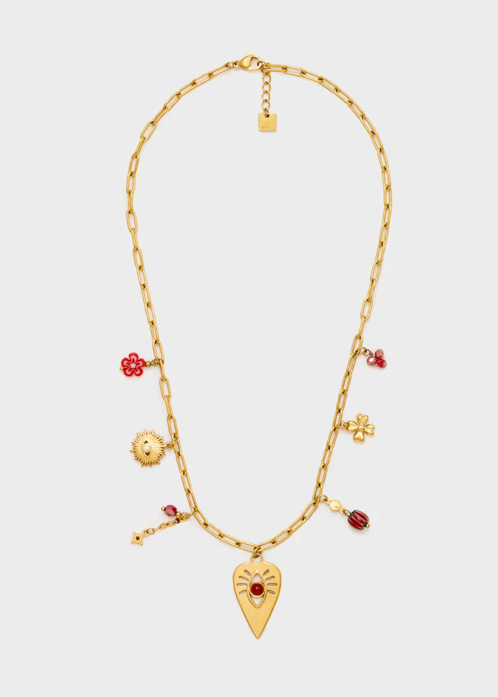 COLLANA MULTICHARM NALI