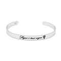 BRACCIALE RIGIDO SEGUI SEMPRE I TUOI SOGNI