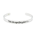 BRACCIALE RIGIDO SOLO CHI SOGNA PUO' VOLARE