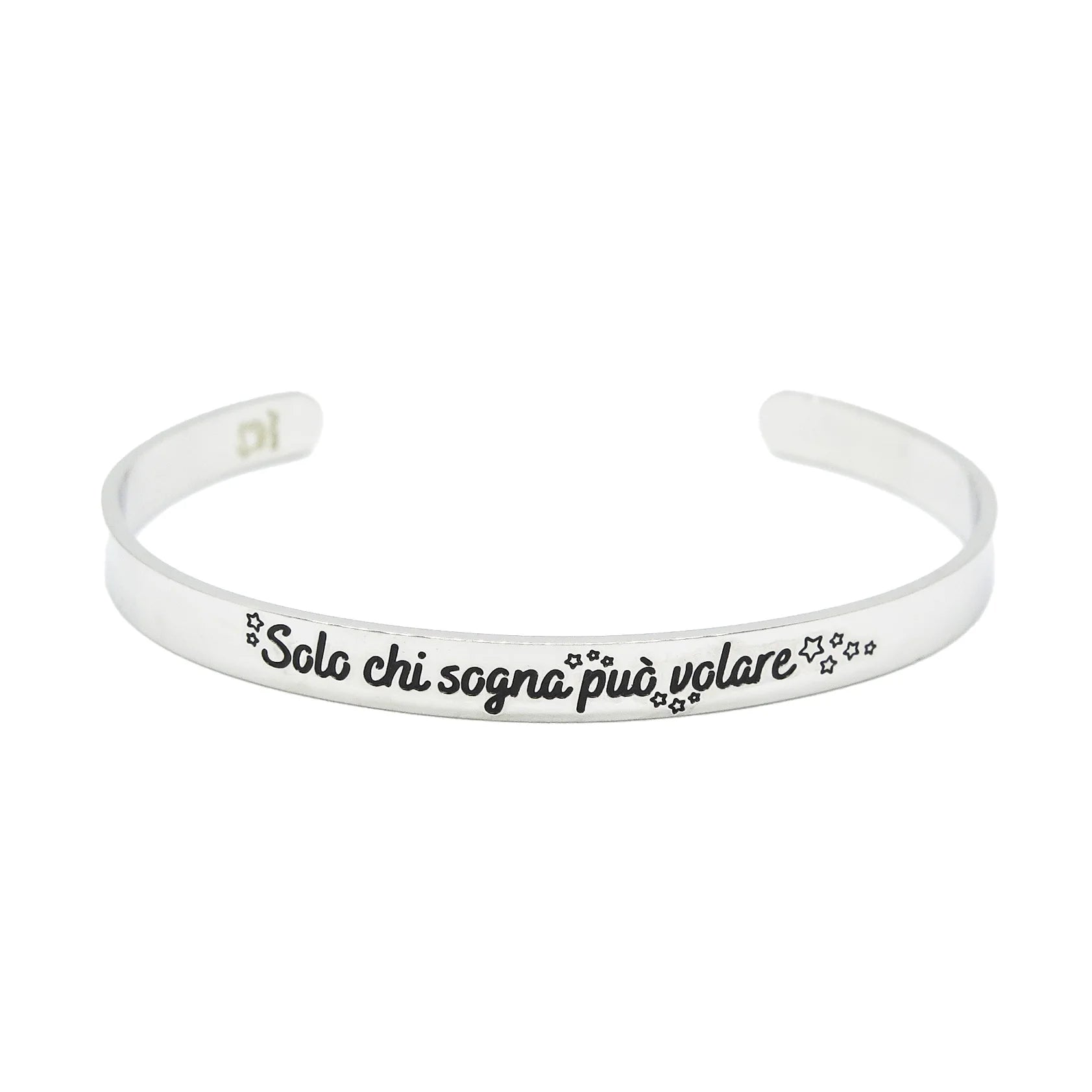 BRACCIALE RIGIDO SOLO CHI SOGNA PUO' VOLARE