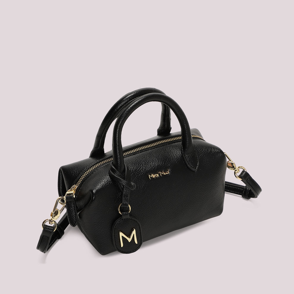 BORSA BAULETTO PICCOLA MIMI' MUA' COLORE NERO