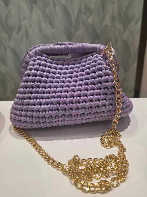 Borsa Cloud colore glicine