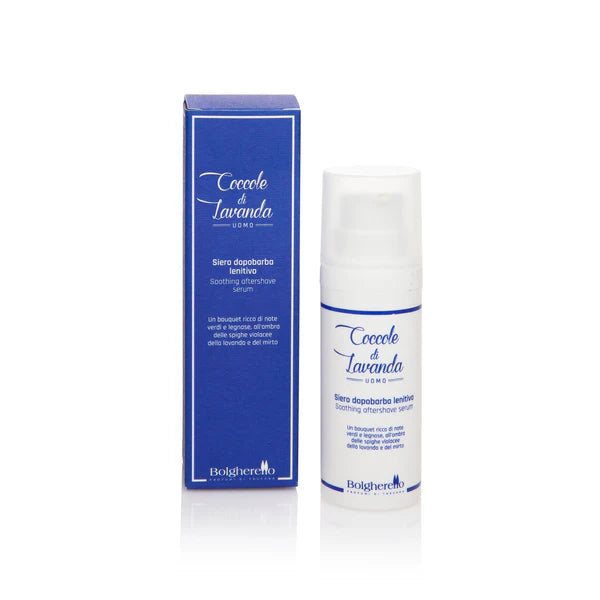 Siero dopobarba lenitivo 50 ml -Coccole di lavanda Uomo